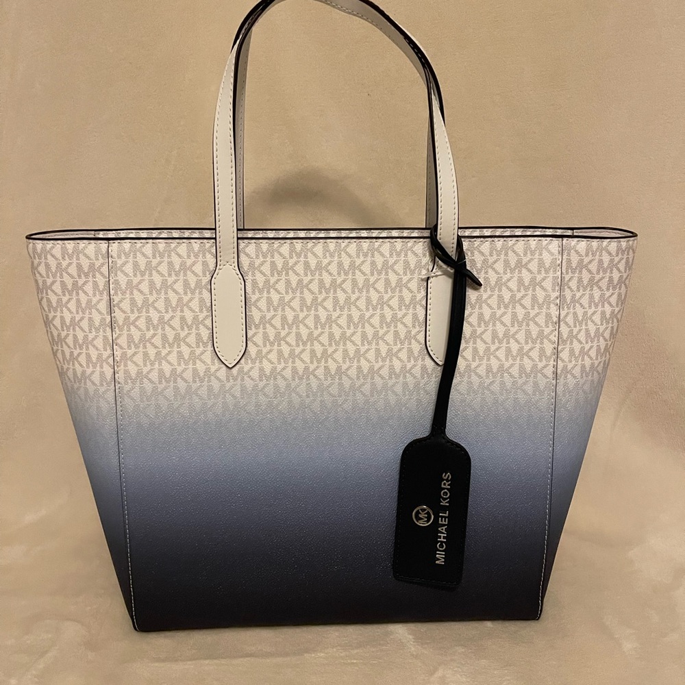 Michael Kors Sinclair Ombre Logo LG Tote